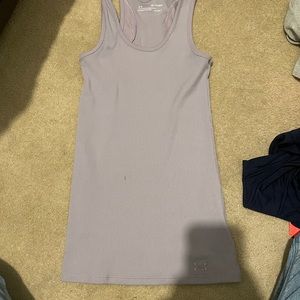Light purple workout tank top
